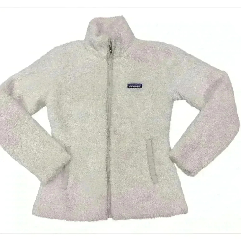 Patagonia Womens Los Gatos White/Cream Fleece Jacket Women’s Size Small - Picture 1 of 7